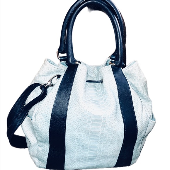 Vintage Carla Sade Leather Shoulder Handbag - Picture 2 of 10